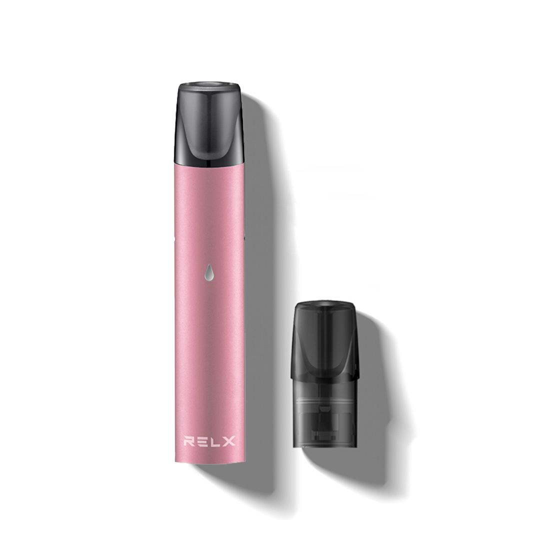 Relx Starter Kit Rose Gold Relx Electric Cigarette Relx Electronic Cigarette Relx E Cigarette 