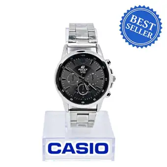 casio edifice chronograph black