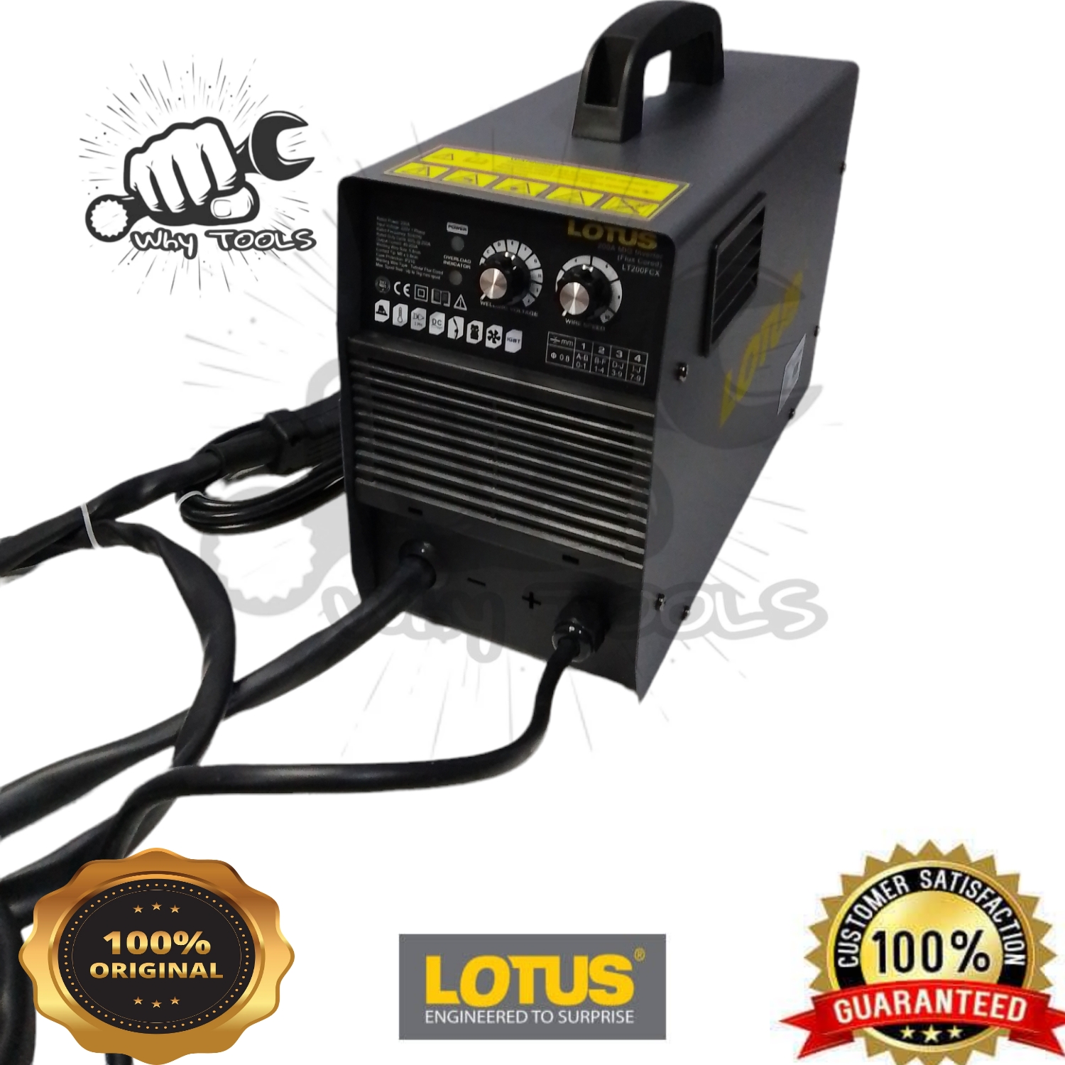 LOTUS MIG INVERTER WELDING MACHINE 200 AMP Lazada PH
