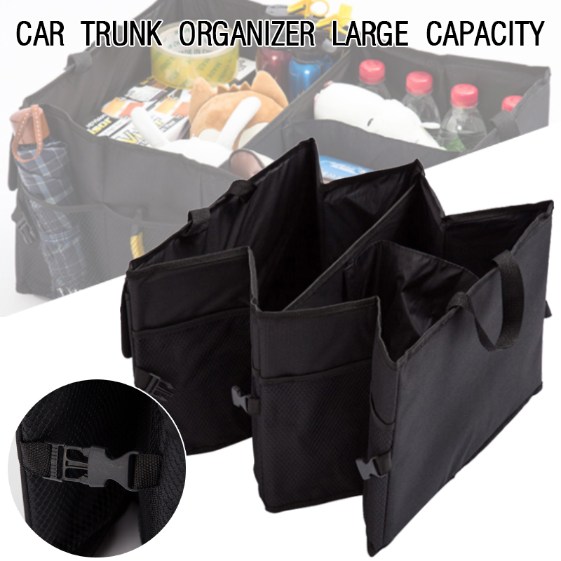 Car Trunk Organizer Portable foldable oxford cloth car trunk storage