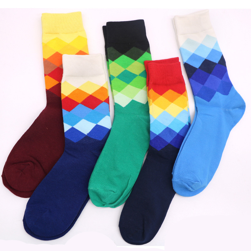 Sport Cycling Socks Breathable Racing Mountain Bike Bicycle Sock Running Socks Outdoor Sports Middle Tube Sock