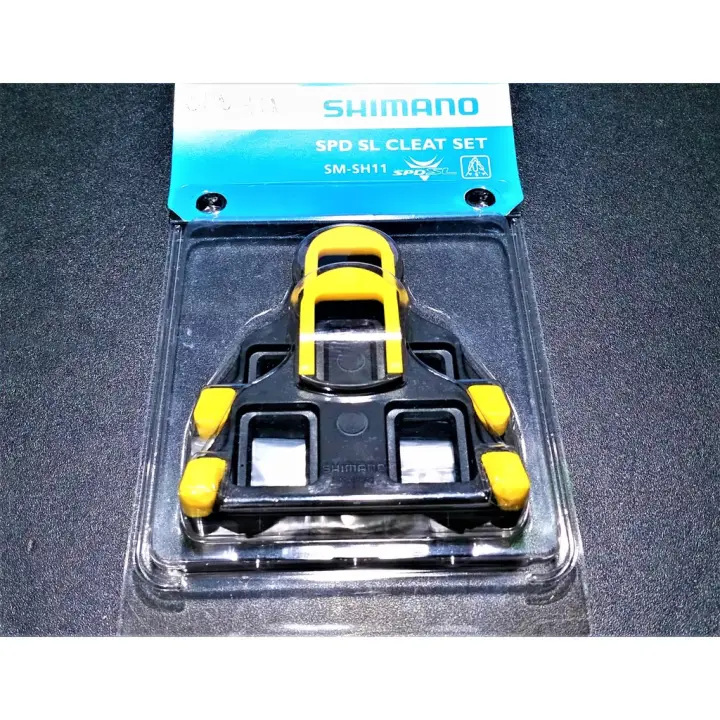 shimano sh11 cleats yellow