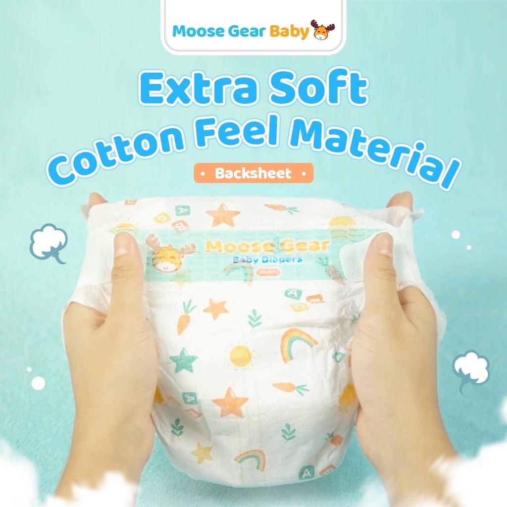 Buy now Moose Gear Baby Tape Diapers [XL] 30 Pcs. | Lazada PH