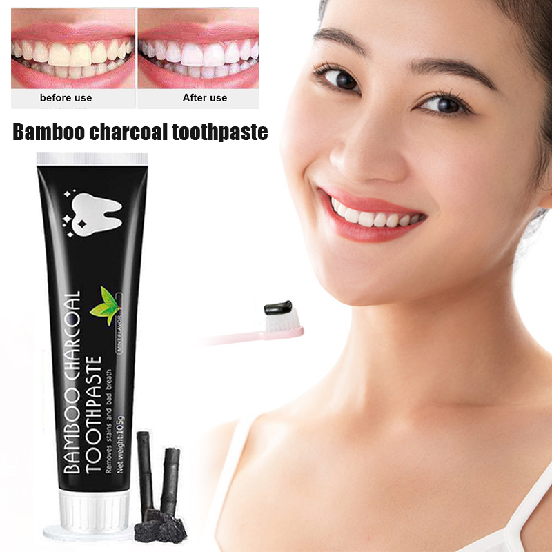 100g Portable Size Natural Whitening Oral Hygiene Bamboo Charcoal