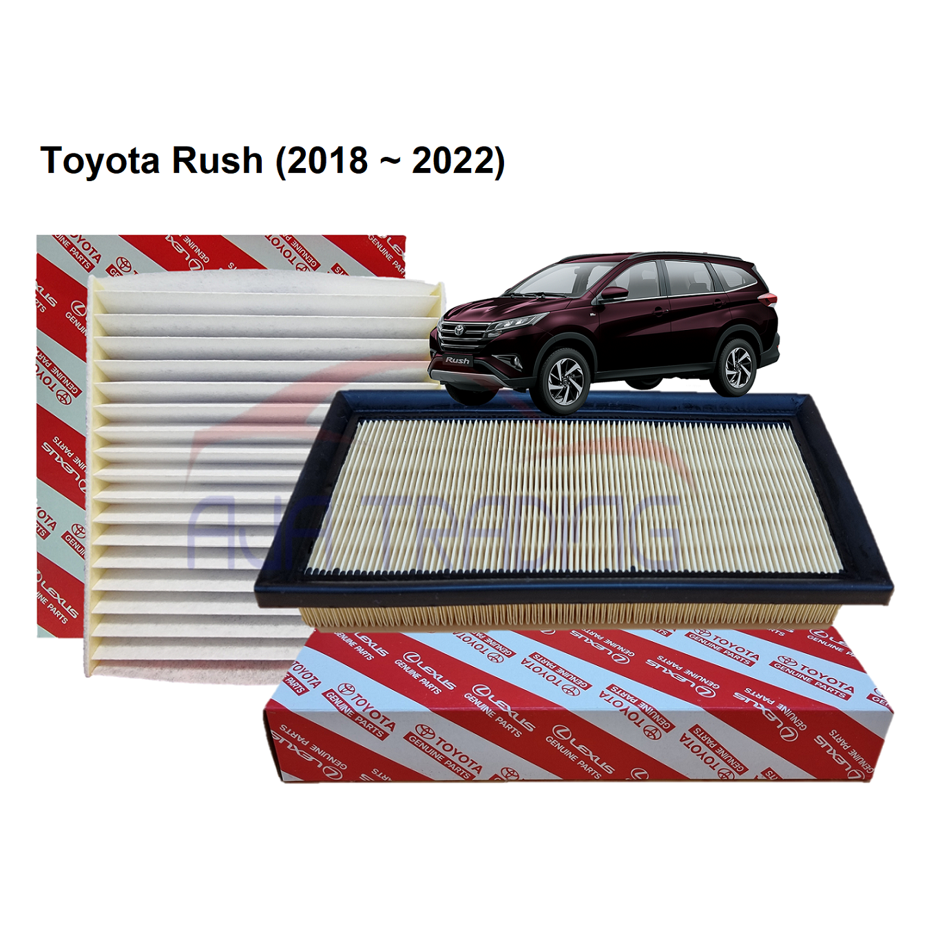 Combo Air Filter and Cabin Filter for Toyota Rush (2018 2022) Lazada PH