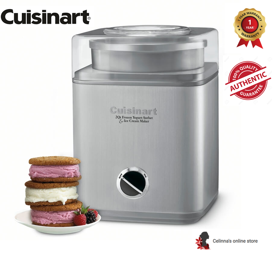 Cuisinart PURE INDULGENCE™ 2 QUART FROZEN YOGURTSORBET & ICE CREAM