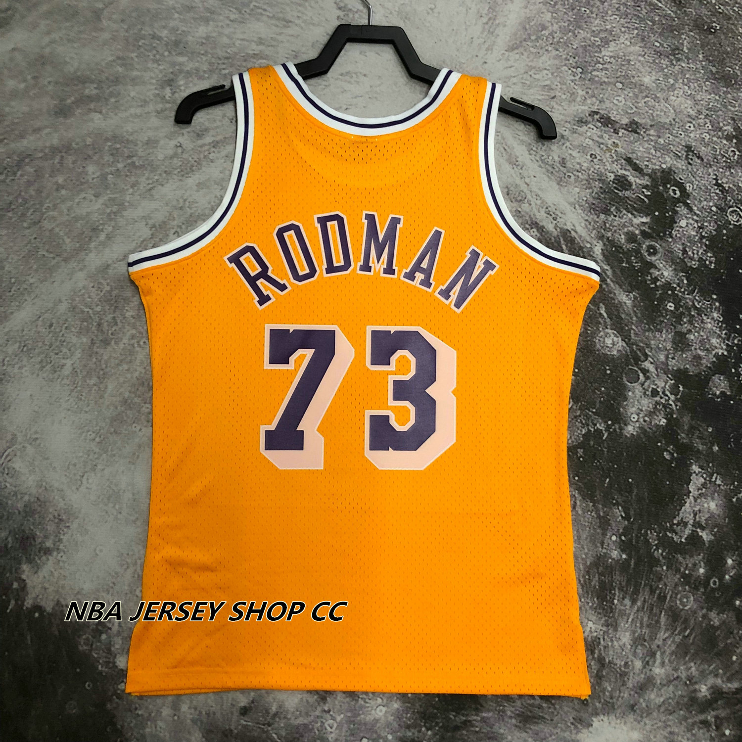 Los Angeles Lakers Mens Jersey Mitchell & Ness #73 Dennis Rodman Swing –  THE 4TH QUARTER