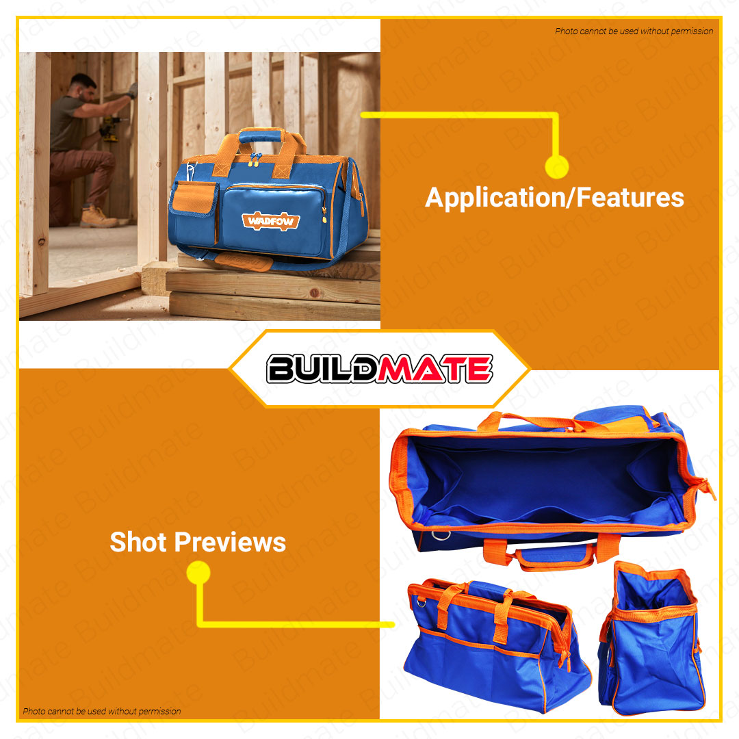 BUILDMATE Wadfow Tools Tool Bag 19\