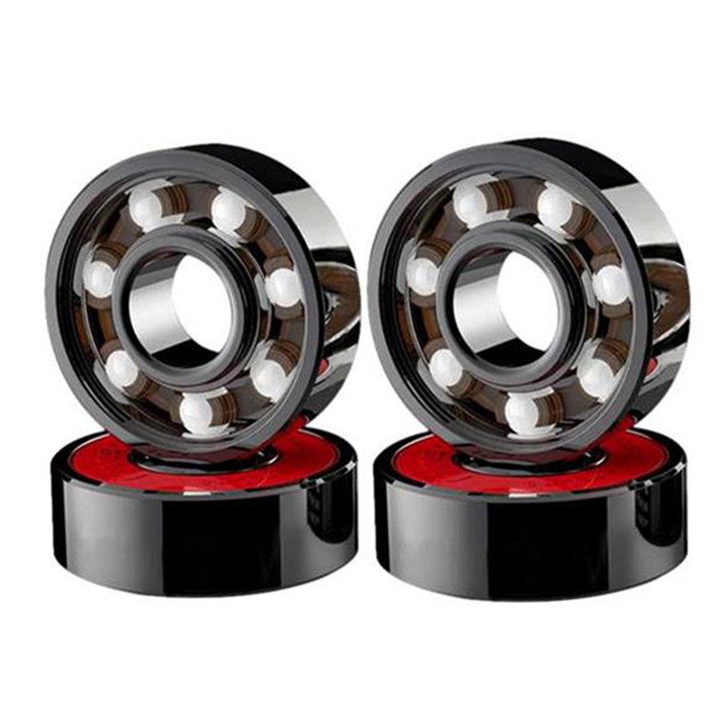 4 Pcs Ceramic Bearings High Speed Wear Resistant for Skate Skateboard Wheel