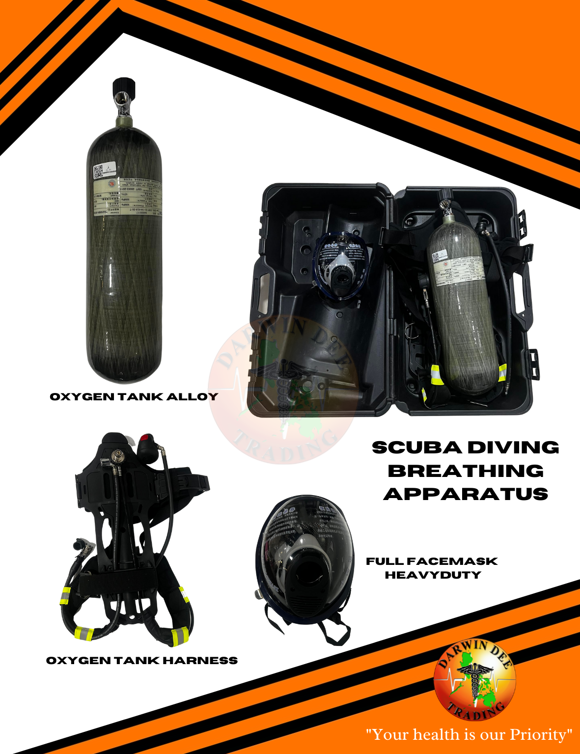 SELFCONTAINED BREATHING APPARATUS SCUBA SET) Lazada PH