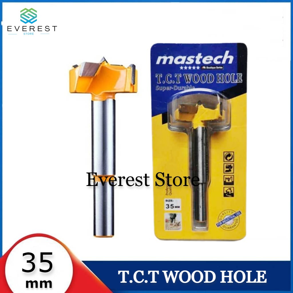 Mastech T.C.T Wood Hole Router Bit Woodworking Tools 35mm | Lazada PH