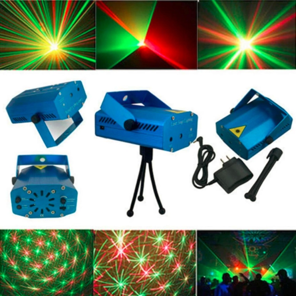 Mini Led Red Test LST Mini LED Red & Green Laser Projector Stage Lighting with Tripod ...