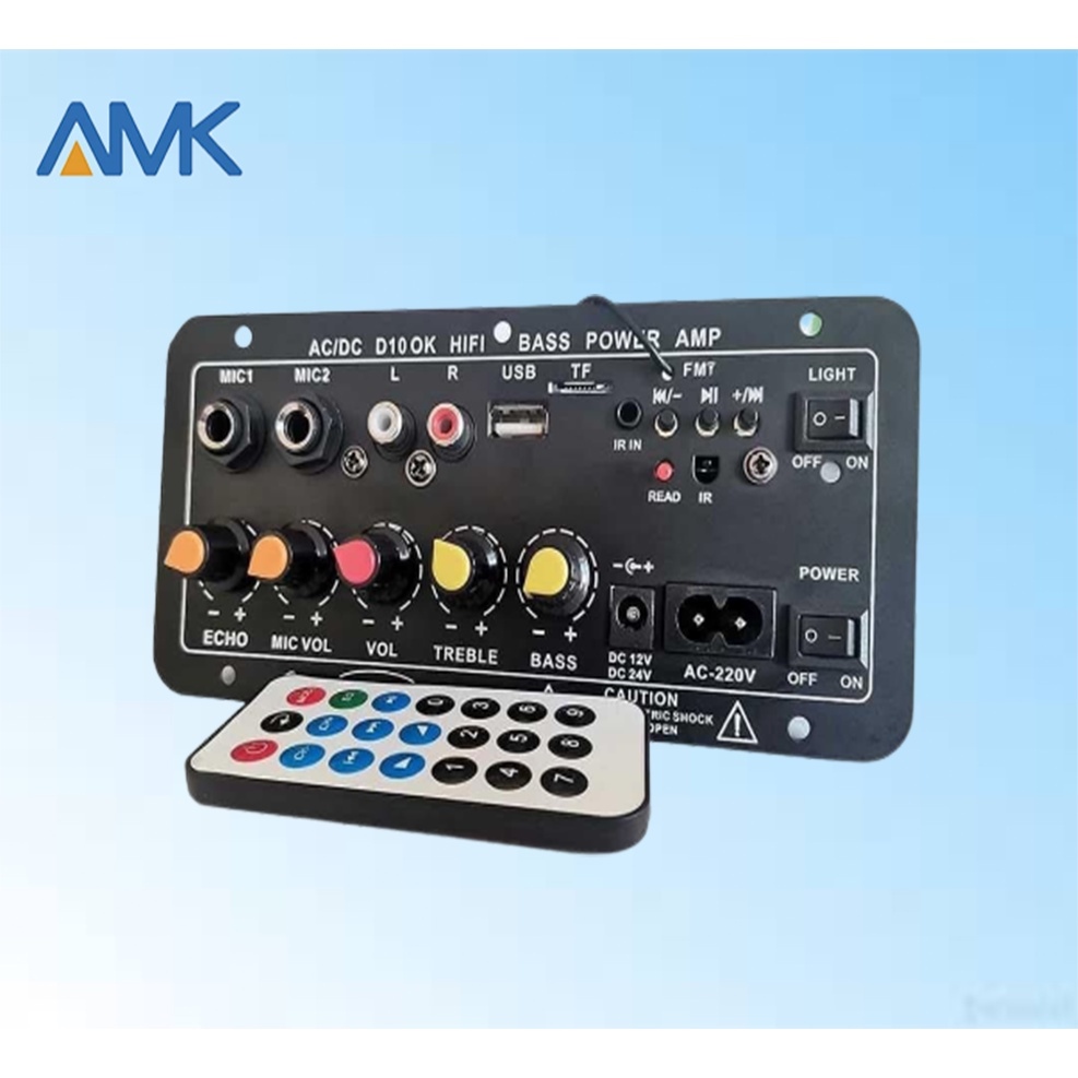 ins AC/DC D10 OK HIFI BASS POWER AMP DigitaL Bluetooth Stereo