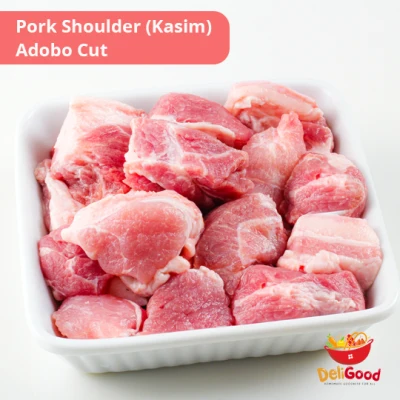 DeliGood Pork Shoulder (Kasim) - Adobo Cut 1kl