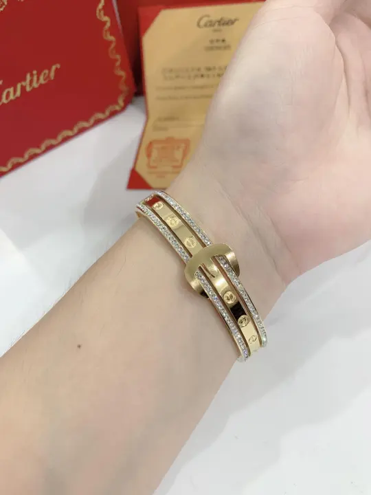 CARTIER AUTHENTIC GOLD BANGLE: Buy sell 