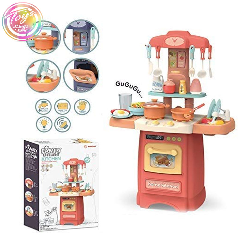 play kitchen set with running water