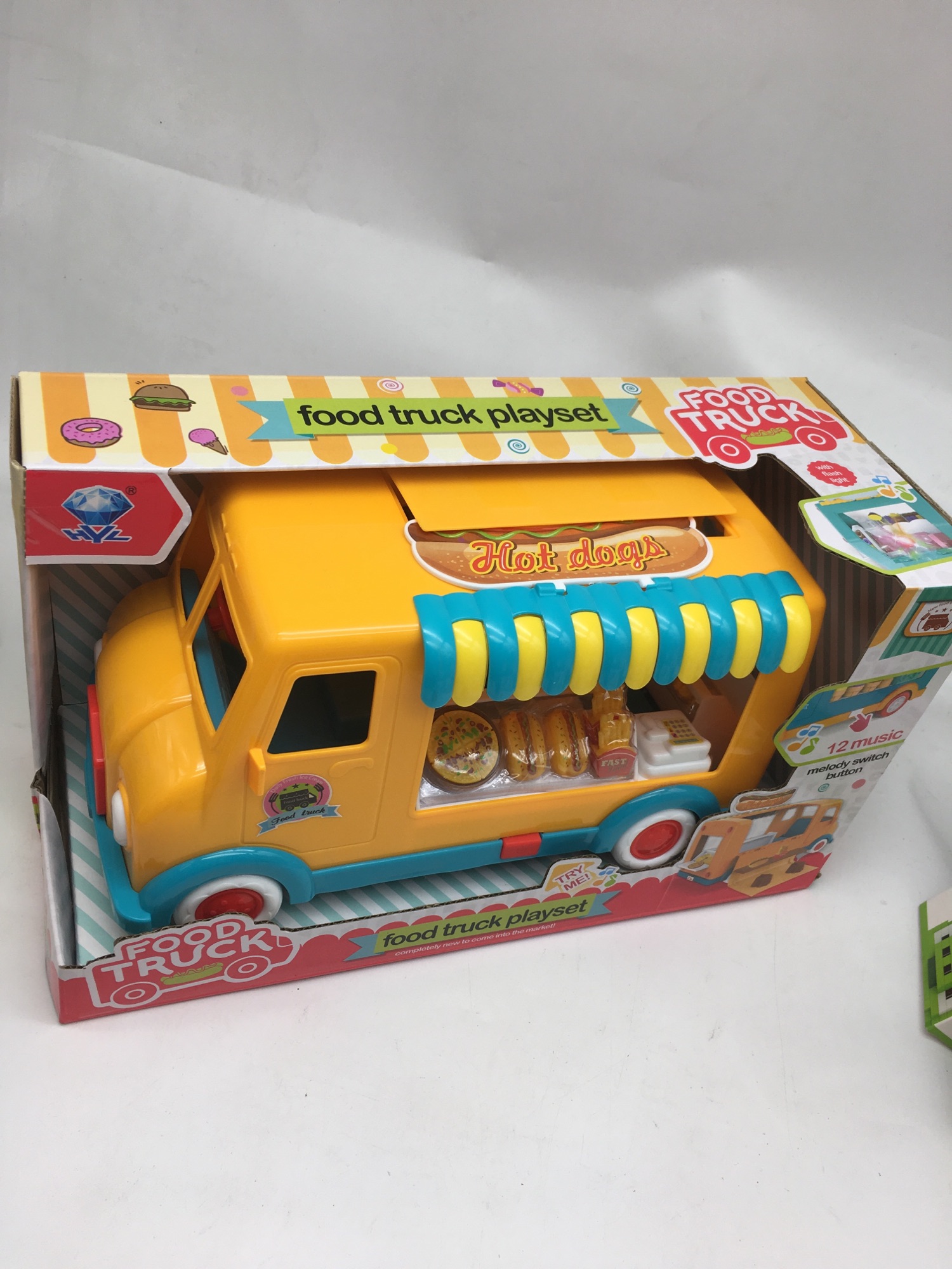 Figurine Métier Caricature Food Truck Hot Dog - Promotion -50% - Neuf Sous Blister