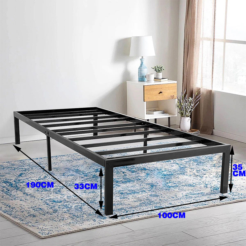Bed Frame Bed Frame Queen Size Single&Double Bed Metal Bed Frame Queen