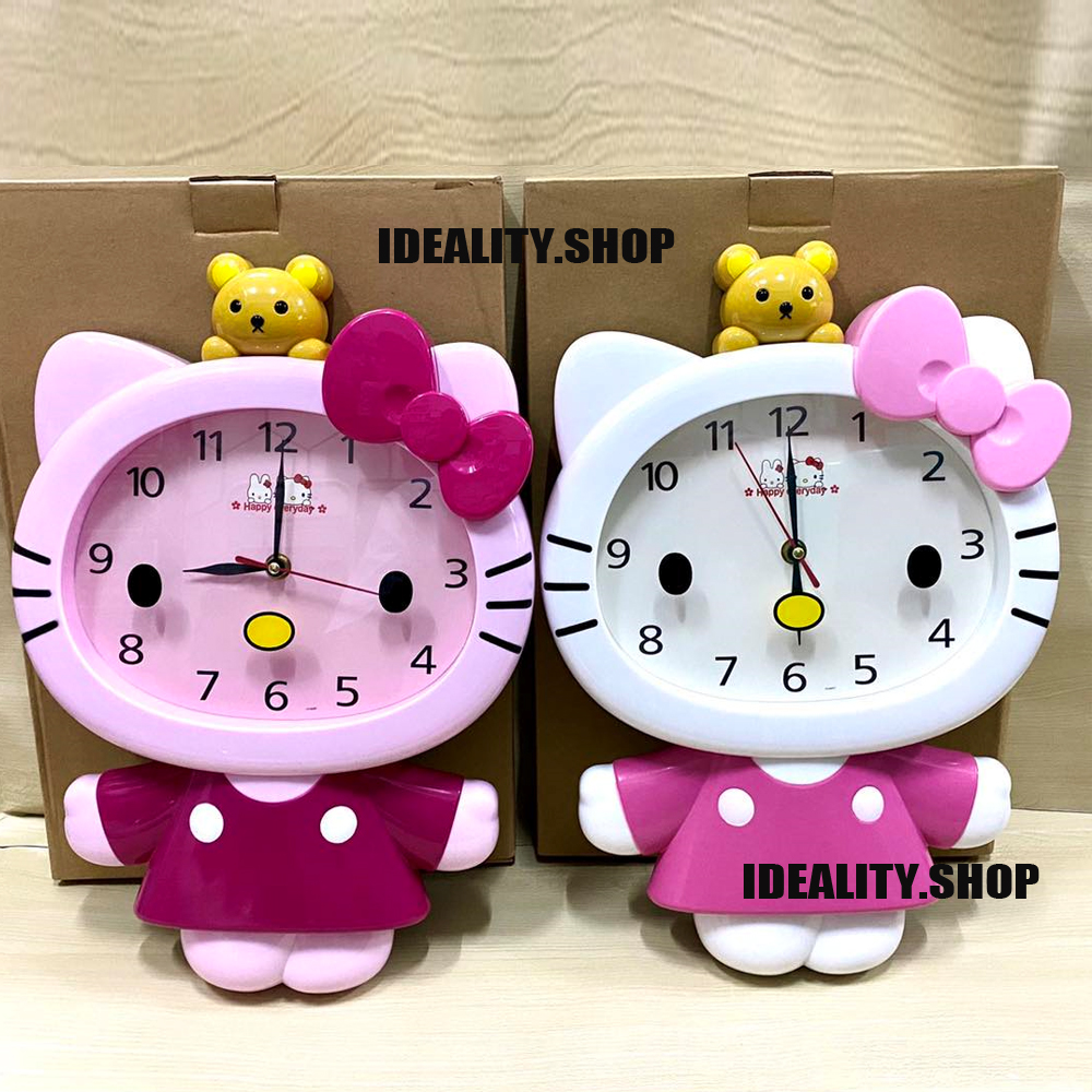 Hello kitty wall clock Lazada PH