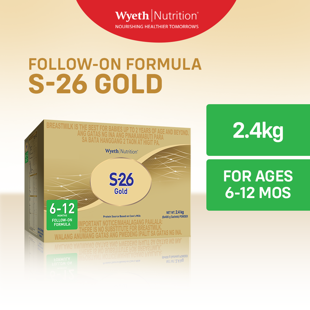 Wyeth Nutrition S-26 GOLD 6-12 months Lazada PH