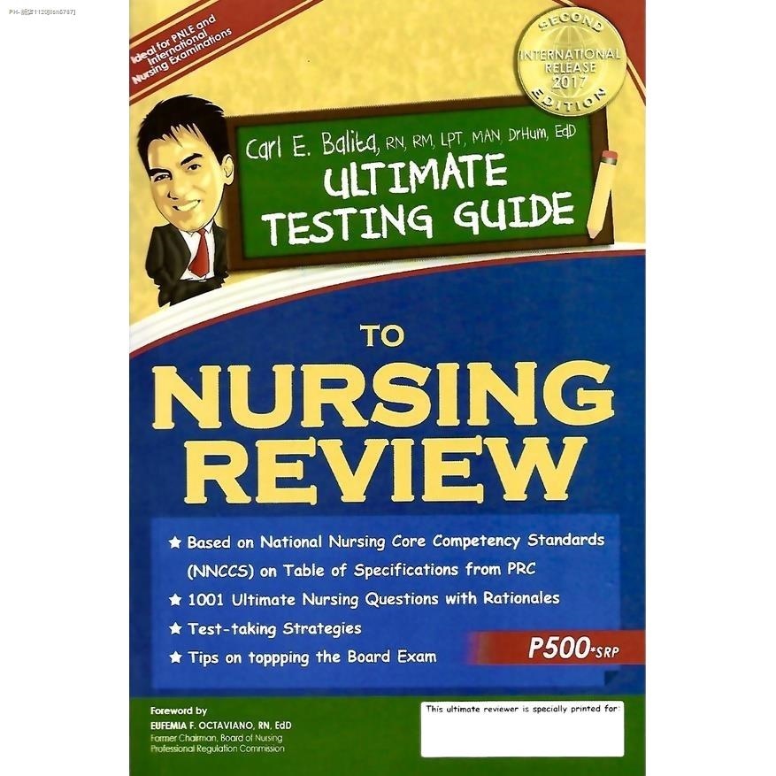 COD CBRC Testing Guide to NURSING REVIEW Lazada PH