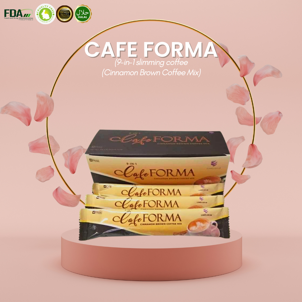 Princess Heart Shop Ph Cafe Forma Cinnamon Brown Coffee Mix 21g x 10