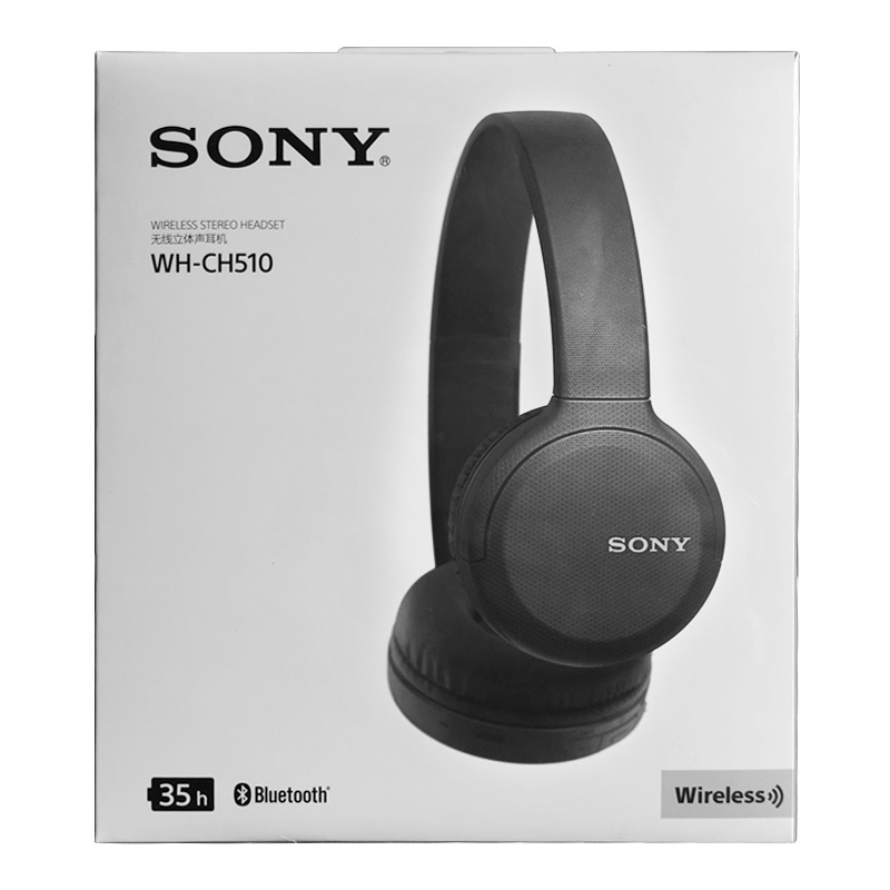 Sony WH-CH510 Wireless Headphones : Bluetooth On Ear Headset with ...