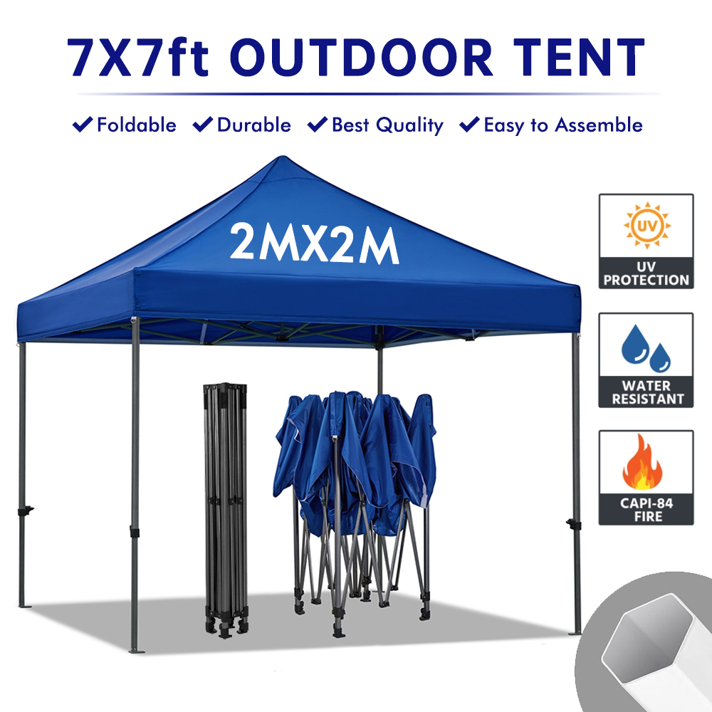 Mega Mall 2x2M Foldable Retractable Tent Tent Outdoor With Steel Stand