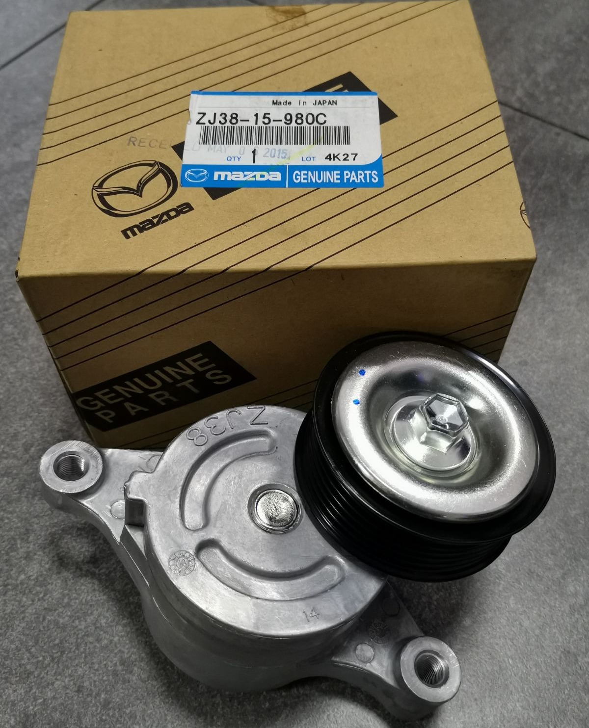 Mazda Drive Belt Tensioner for Mazda 2 20042014 PN ZJ3815980C Lazada PH