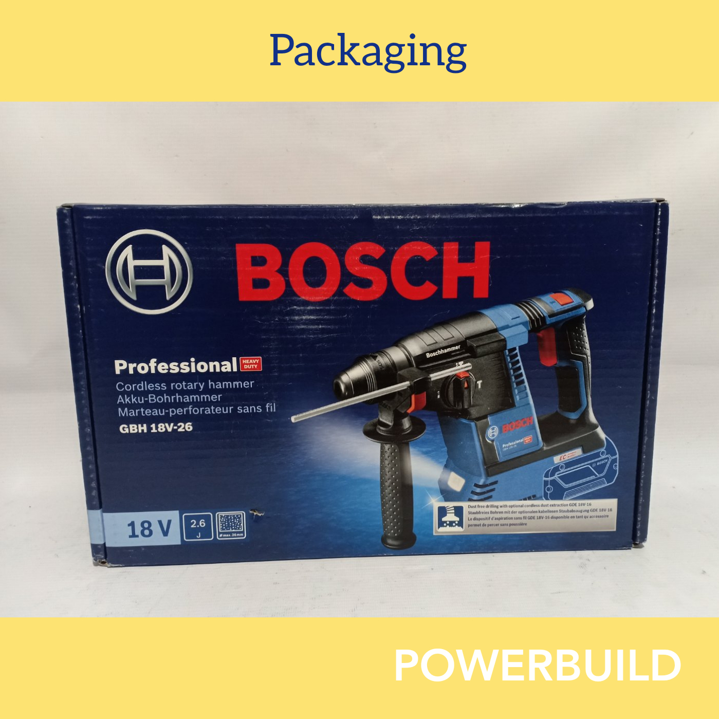 Bosch Gbh 18v 26 Cordless Rotary Hammer Lazada Ph