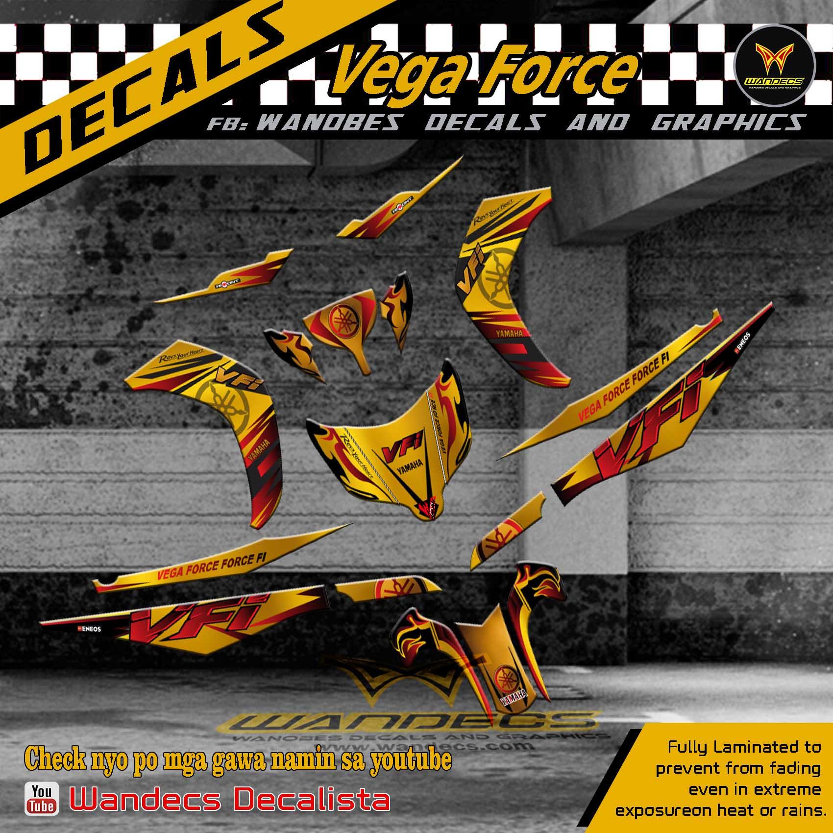 Vega Force I Decals Shop Vega Force I Decals With Great Discounts And Prices Online Lazada Philippines