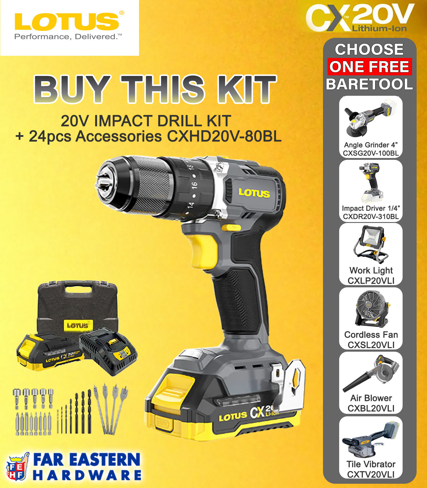 Lotus Impact Driver Max Torque LOTUS Cordless Brushless Impact