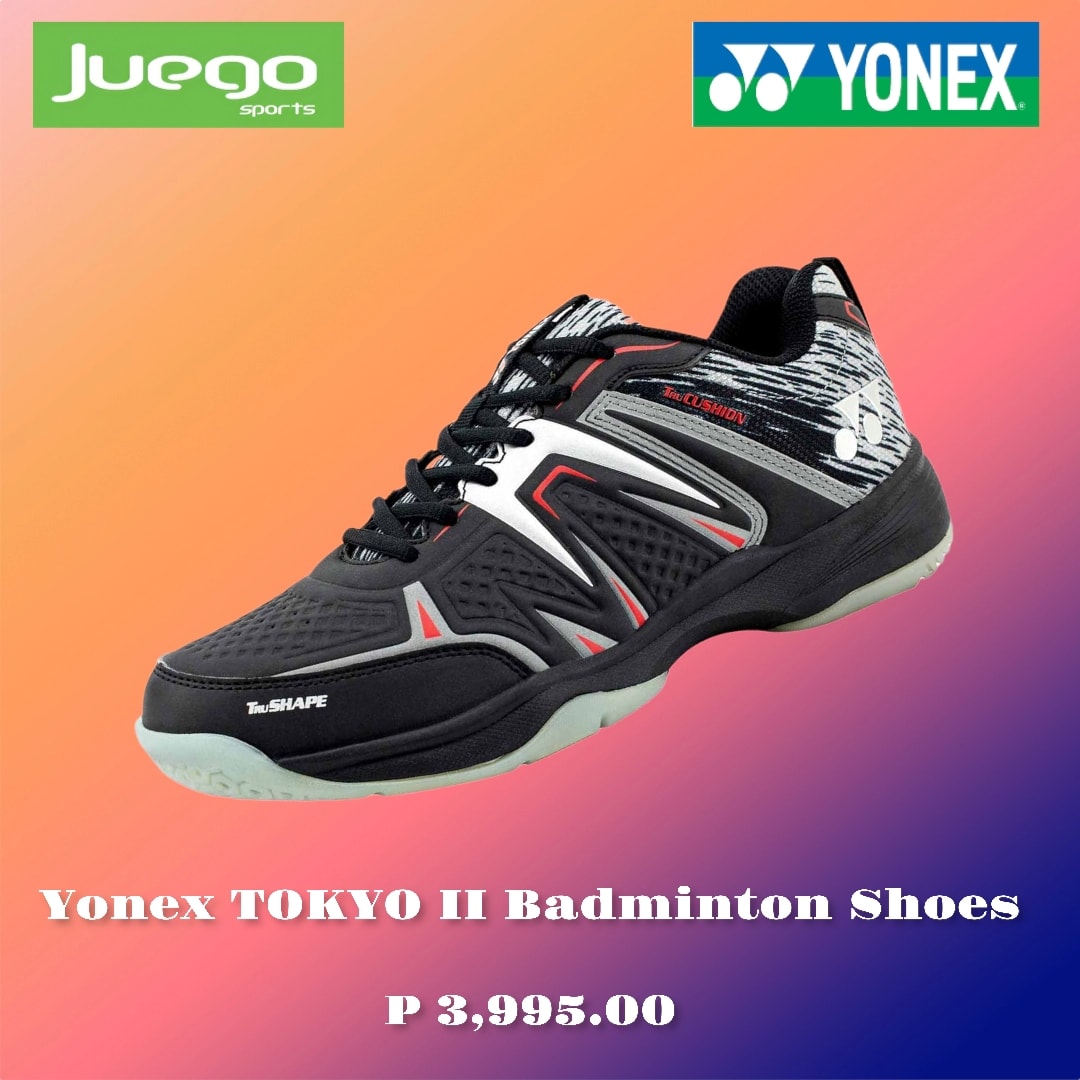 YONEX TOKYO 2 BADMINTON SHOES BLK/CGRAY 