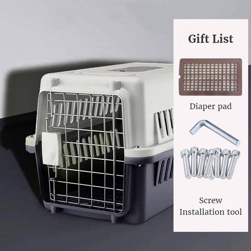 Pet Travel Cage Portable Outdoor Pet Travel Air Box Pet Cage Airline