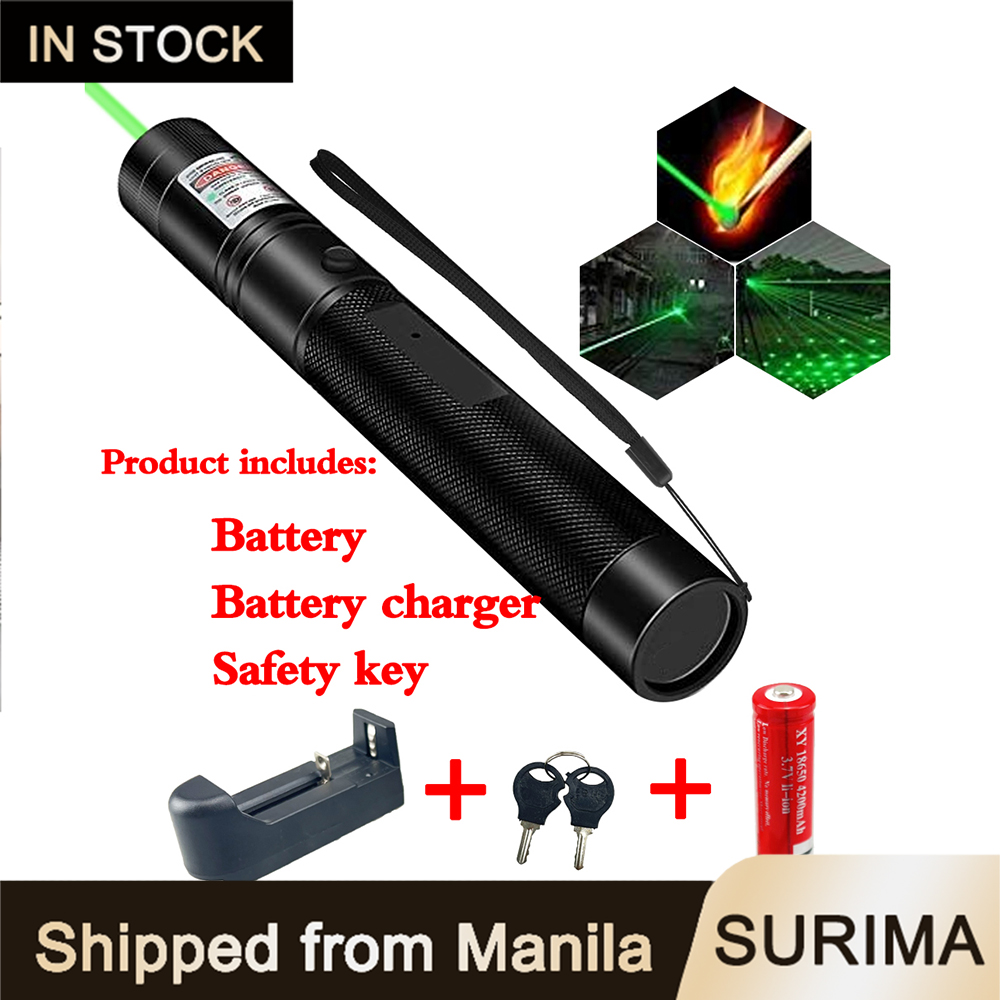 303 laser flashlight, laser pointer, PPT presentation laser pointer, irradiation range 2000