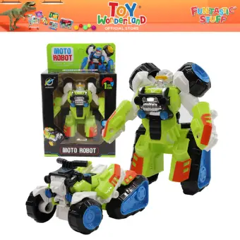 green toy robot