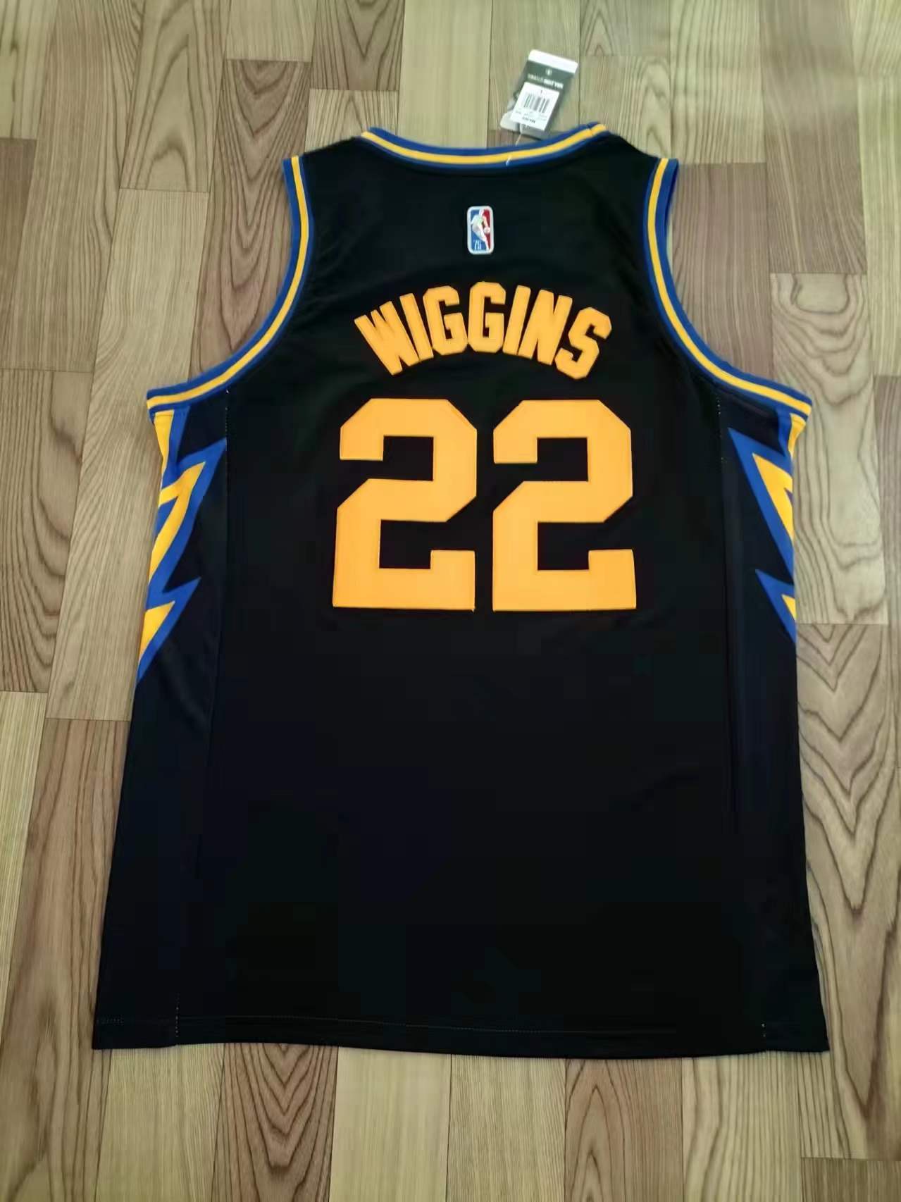 Golden State Warriors Andrew Wiggins No. 22 2021-22 City Edition