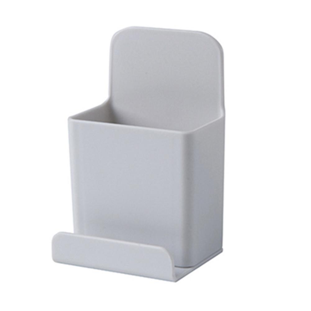 Wall-Mounted Storage Box Remote Control Storage Box Air Conditioning Remote Control TV Storage Box Phone Holder Self-Adhesive Wall Rack Storage Holder