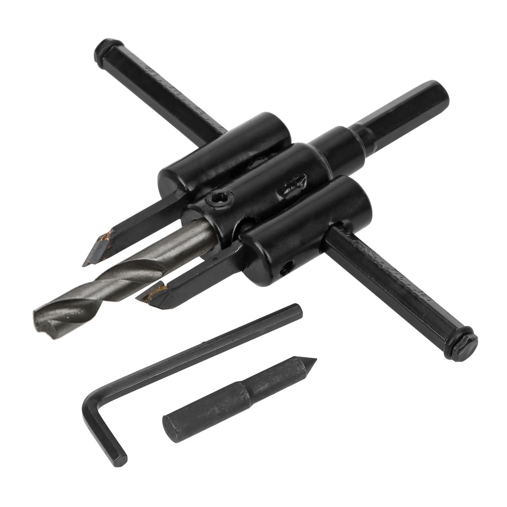 Adjustable Drill Bit Circle Cutter Cordless Wood Circle Hole Saw Cutter