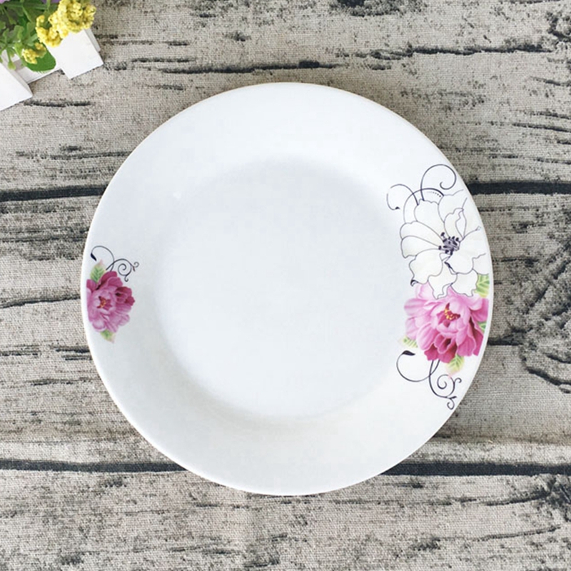 Ceramic dishes, small dishes, 6inch bone dishes, 7inch flat dishes, pastry dishes, western