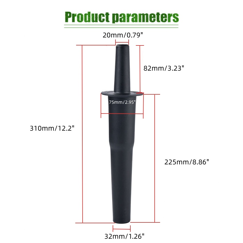 Ymiko Blender Accelerator, Easy To Plastic Stick Plunger Blender