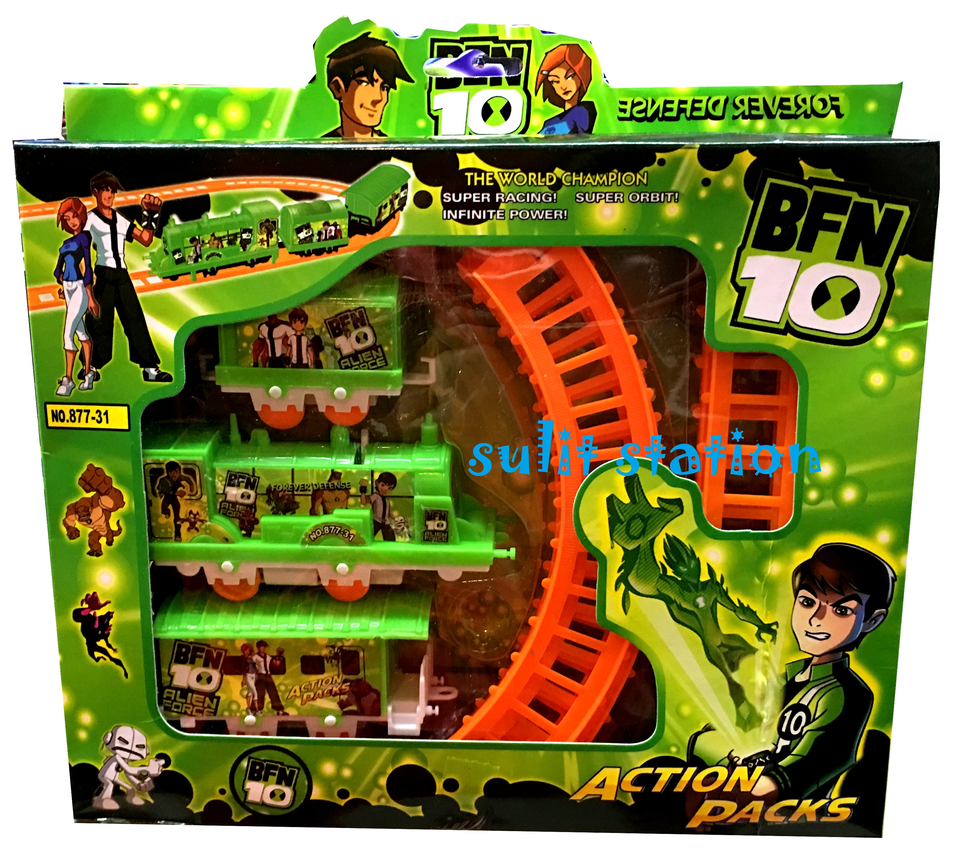 ben 10 toy train