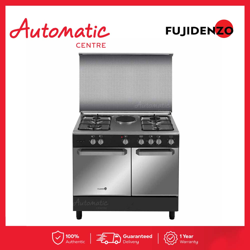Fujidenzo FGR 9641V/CTRMB 90cm Cooking Range with 4 Gas + 1 Hotplate