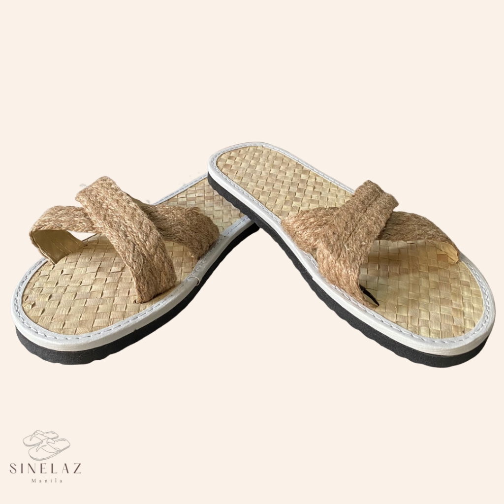 Unisex native abaca slippers (X Type Slipons) Sinelaz Manila Lazada PH