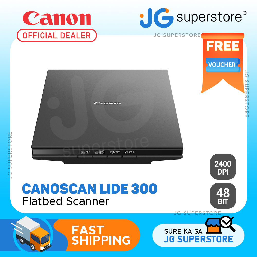 Canon CanoScan LiDE 300 USB Compact A4 Flatbed Scanner with