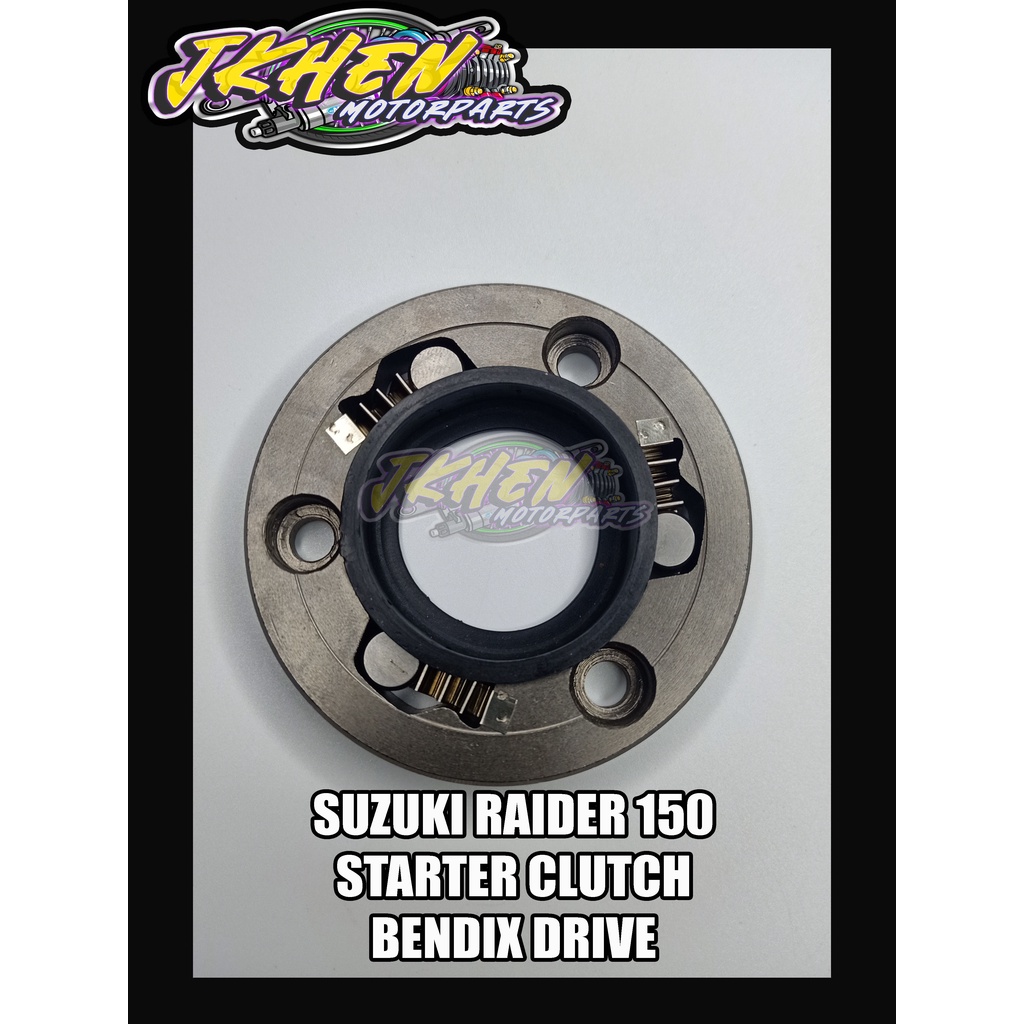 SUZUKI RAIDER 150 STARTER CLUTCH/BENDIX DRIVESrE Lazada PH