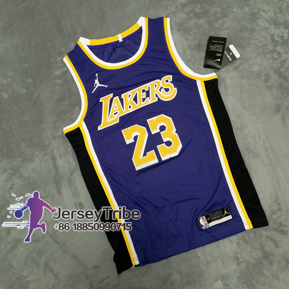 lakers black jersey custom