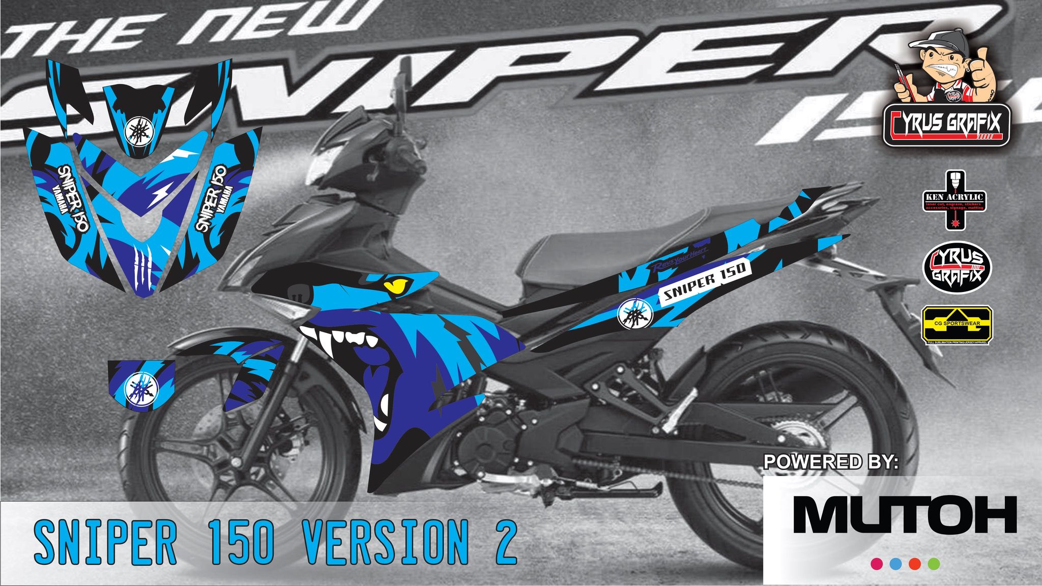 Shop Sniper 150 V2 Decals With Great Discounts And Prices Online Aug 22 Lazada Philippines