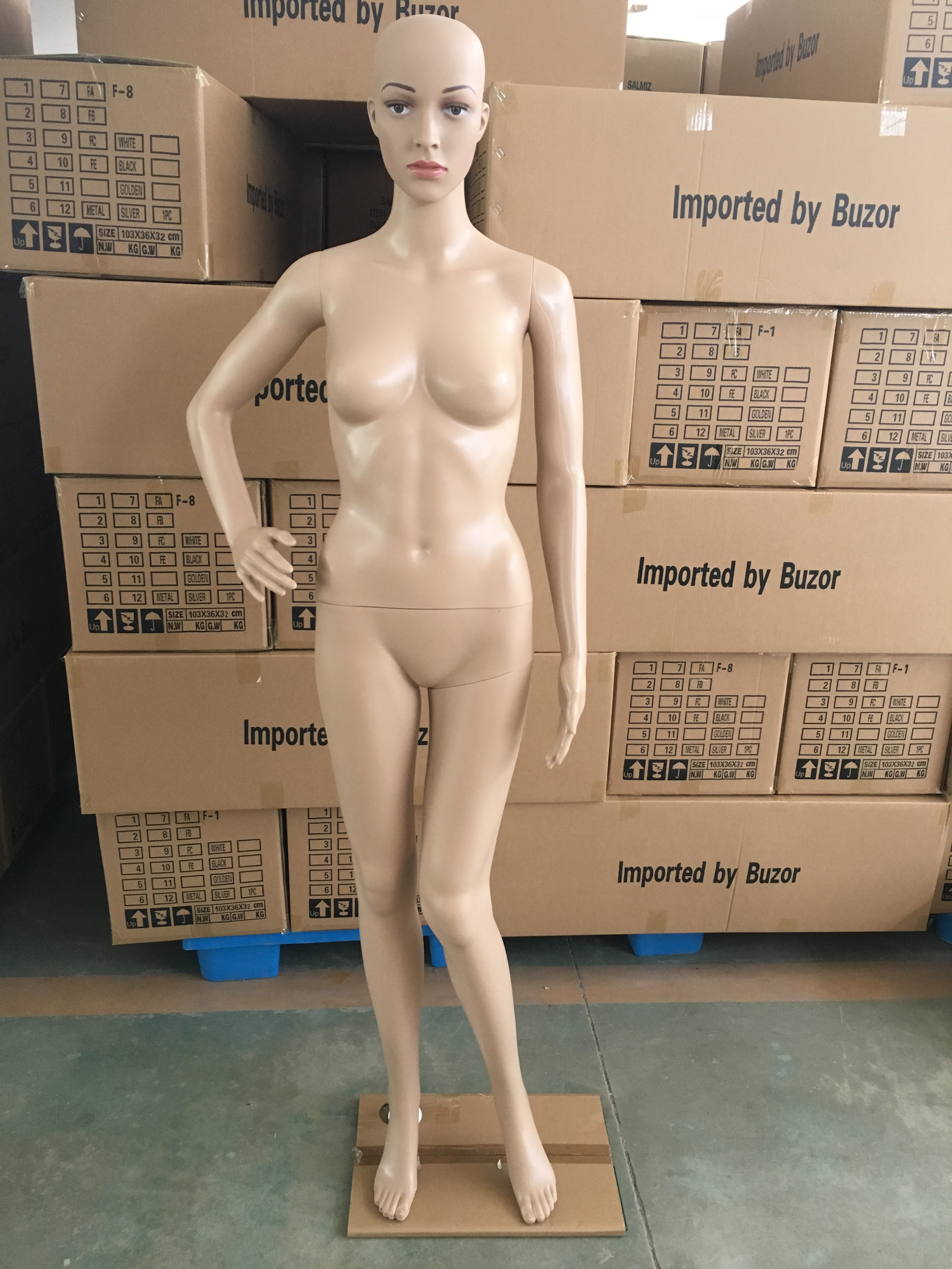Female Skin Color Full Body Mannequin