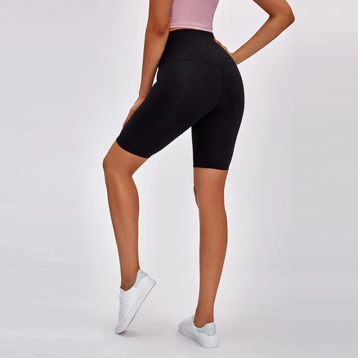 high waisted cycling shorts womens